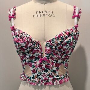 For Love & Lemons Bustier Top